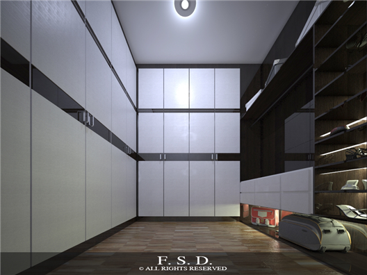 Master Bedroom Walk-in Closet